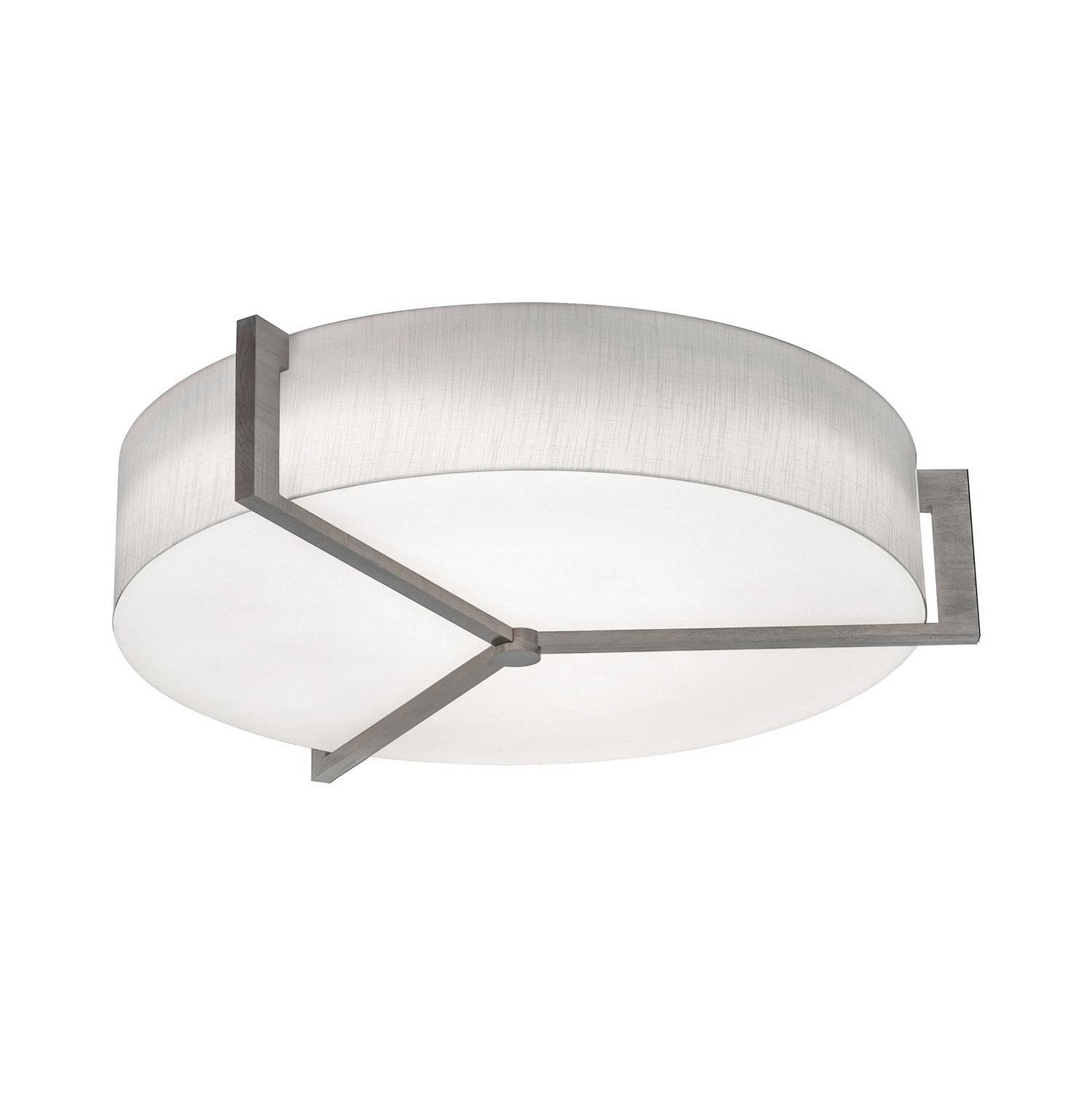 AFX Lighting - APF2432L5AJUDWG-LW-BB - LED Ceiling Mount - Apex - Linen White/Weathered Grey