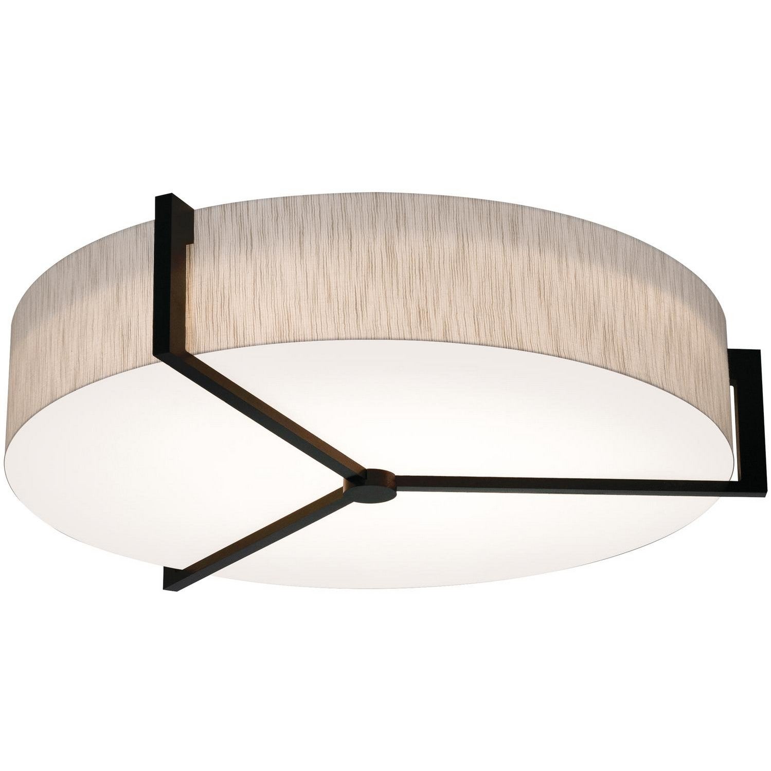 AFX Lighting - APF3044L5AJUDES-JT - LED Ceiling Mount - Apex - Jute/Espresso