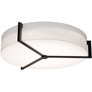 AFX Lighting - APF3044L5AJUDES-LW-MS - LED Ceiling Mount - Apex - Linen White/Espresso