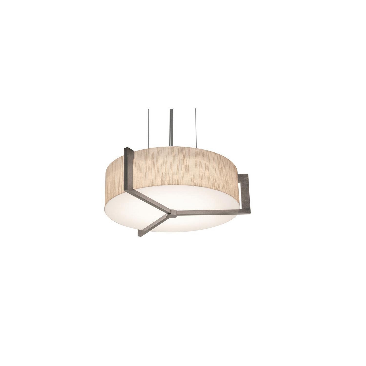 AFX Lighting - APP1214MBWG-JT - Two Light Pendant - Apex - Satin Nickel