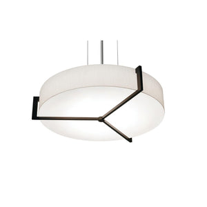 AFX Lighting - APP1932MBES-LW - Three Light Pendant - Apex - Satin Nickel