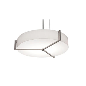 AFX Lighting - APP1932MBWG-LW - Three Light Pendant - Apex - Satin Nickel