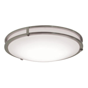 AFX Lighting - CAF142400L5AJD1-BB - LED Flush Mount - Carlisle - Satin Nickel