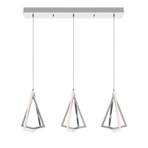 AFX Lighting - GNAP15L30D1SNLNR3 - LED Pendant - Gianna - Satin Nickel