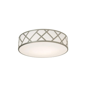 AFX Lighting - HVNF17MBSN - Three Light Flush Mount - Haven - Satin Nickel