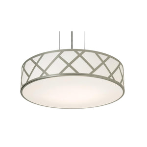 AFX Lighting - HVNP21MBSN - Three Light Pendant - Haven - Satin Nickel