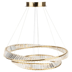 Artcraft - AC6723BB - LED Chandelier - Stella - Brushed Brass