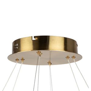 Artcraft - AC6723BB - LED Chandelier - Stella - Brushed Brass