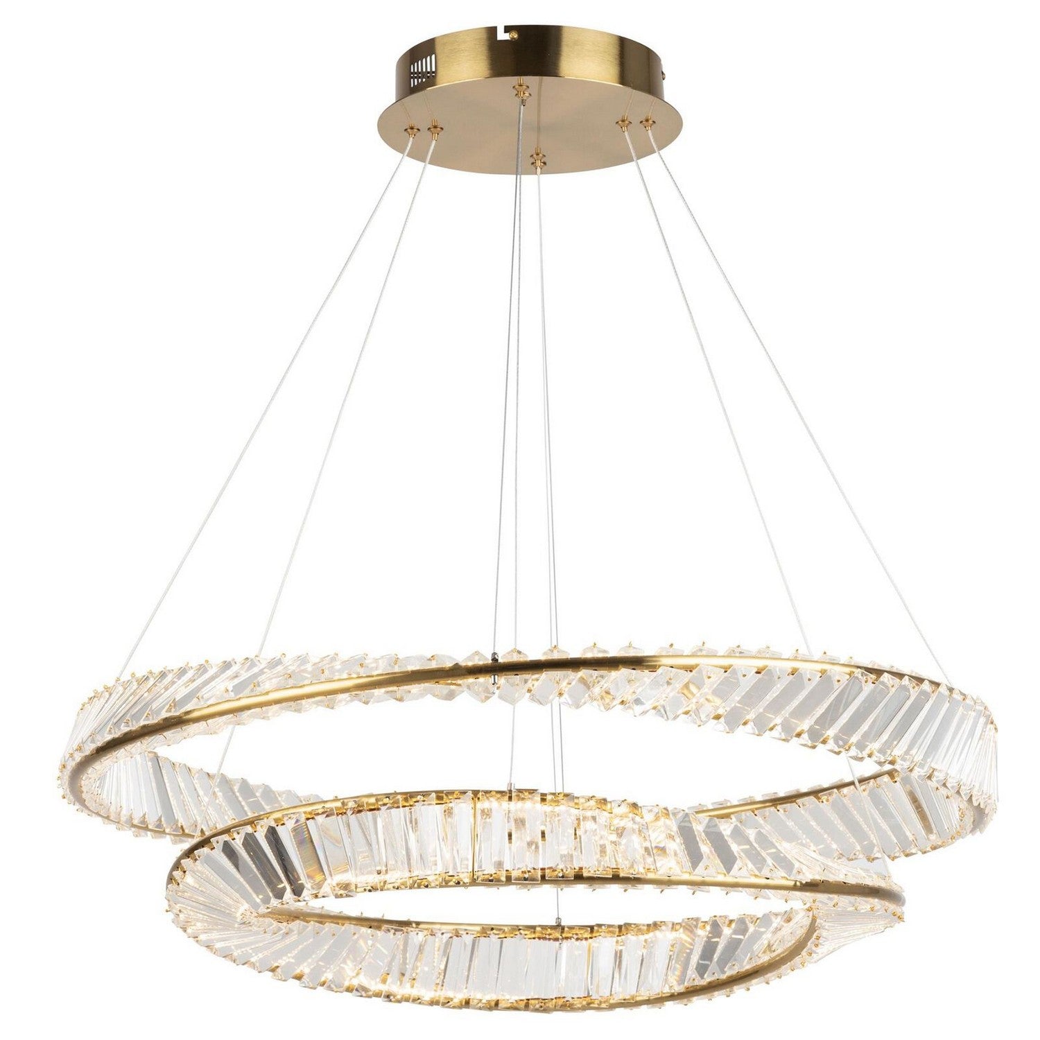 Artcraft - AC6723BB - LED Chandelier - Stella - Brushed Brass