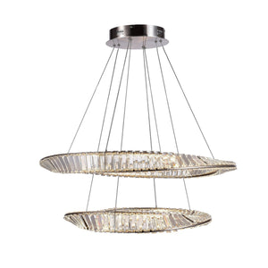 Artcraft - AC6723SN - LED Chandelier - Stella - Satin Nickel