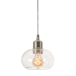 AFX Lighting - LNYP07MBSN - One Light Pendant - Laney - Satin Nickel