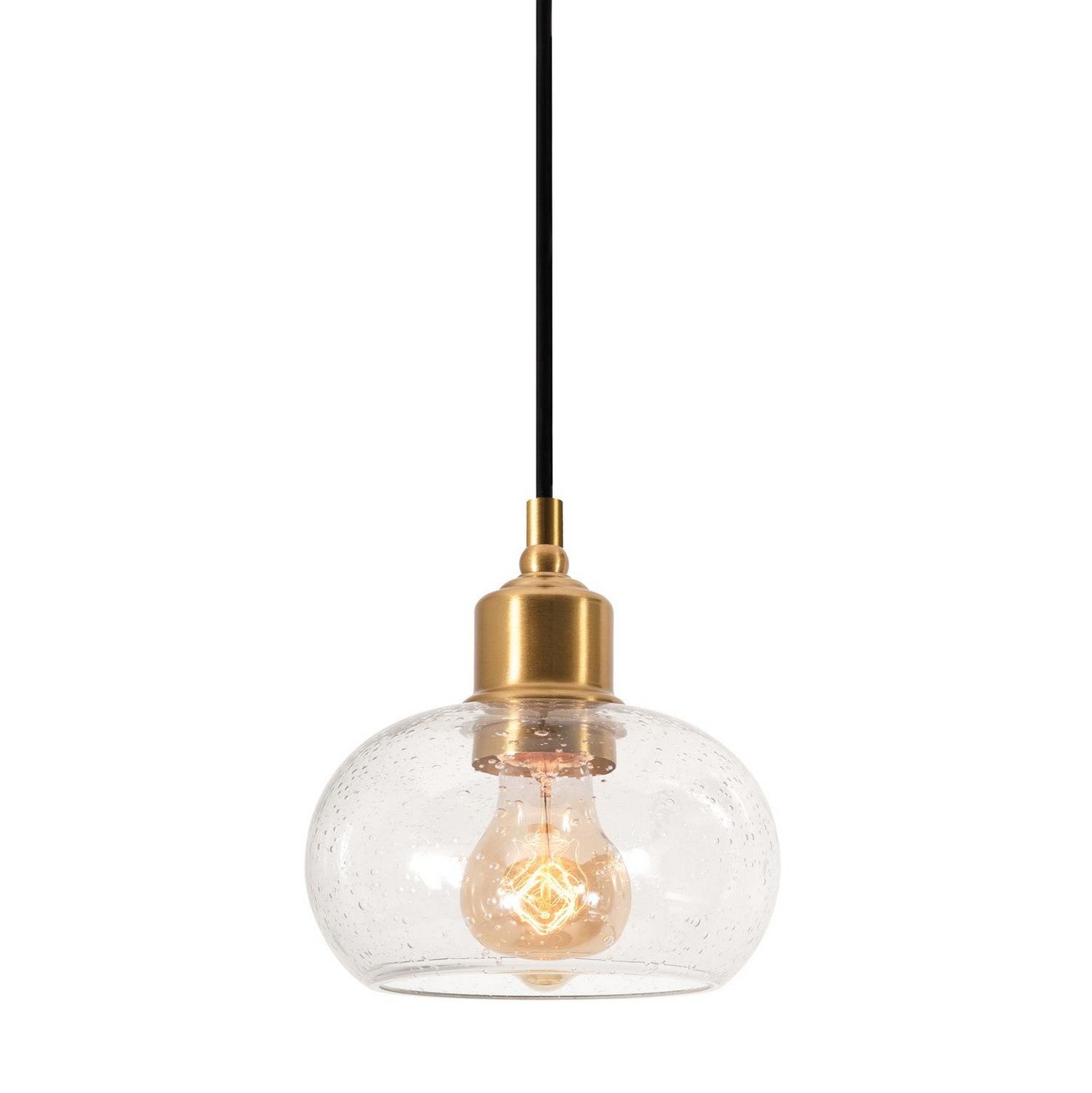 AFX Lighting - LNYP07MBVG - One Light Pendant - Laney - Vintage Gold