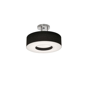 AFX Lighting - MCF1214MB-BKSF - Two Light Semi-Flush Mount - Montclair - Satin Nickel