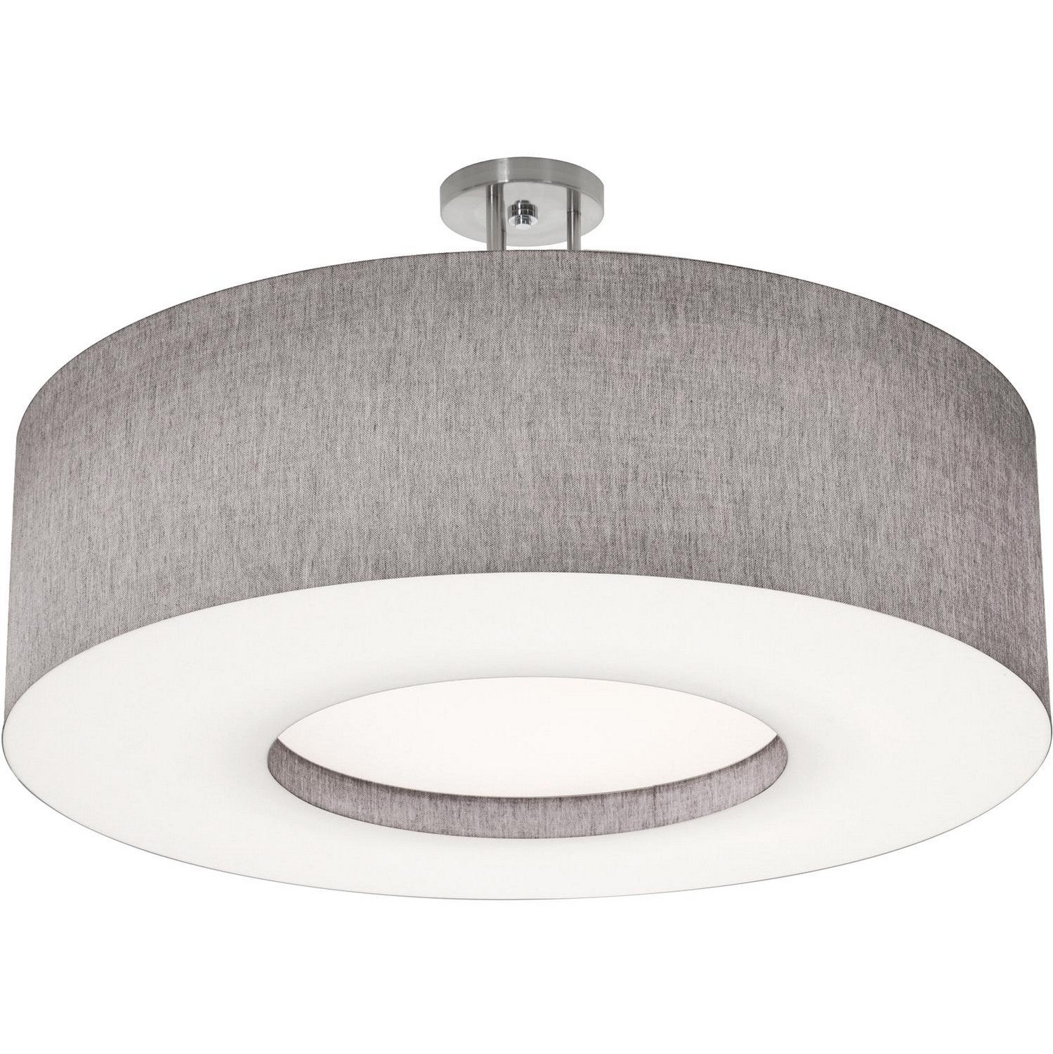 AFX Lighting - MCF3044L5AJUD-GYSF - LED Ceiling Mount - Montclair - Satin Nickel