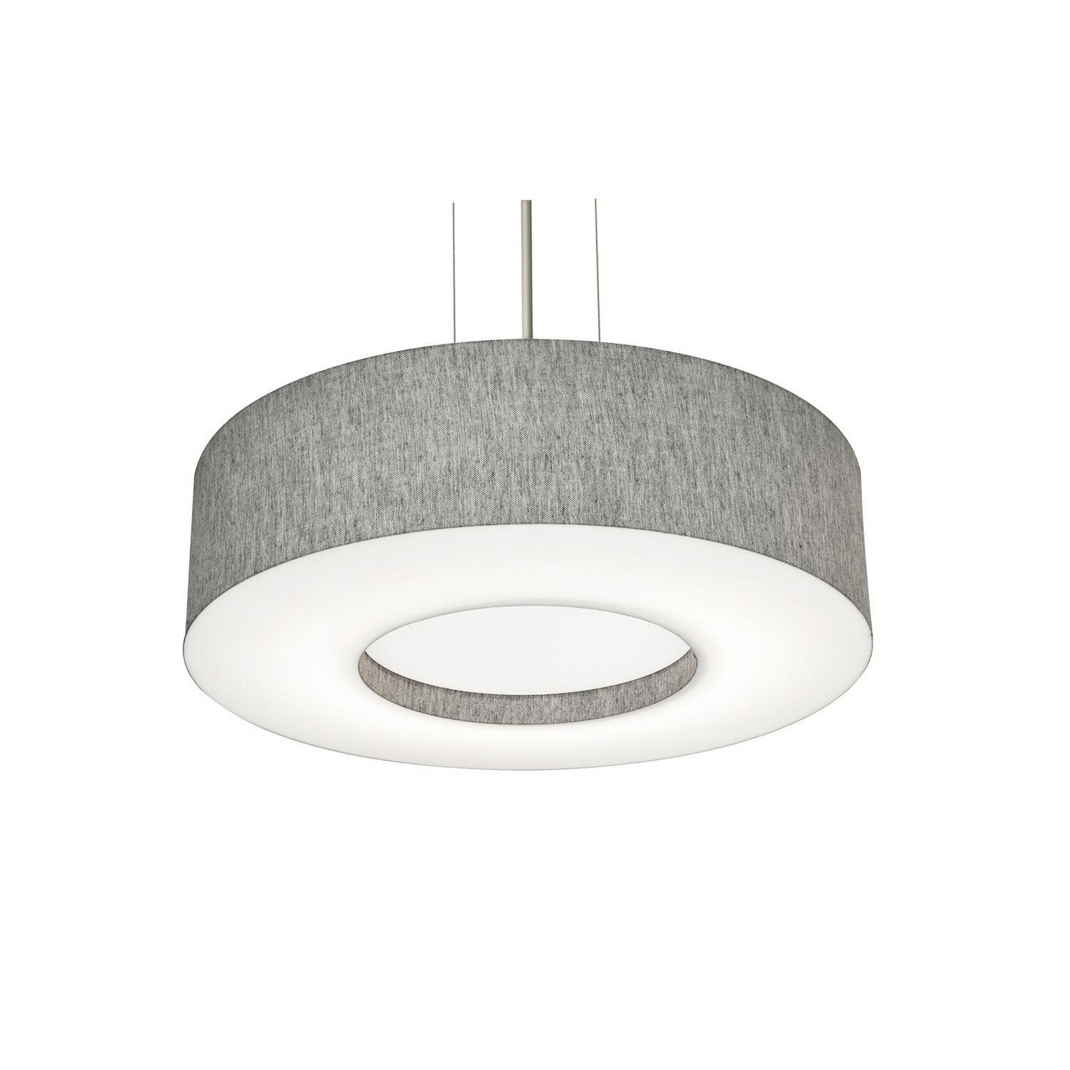 AFX Lighting - MCP1932MBBK-GY - Three Light Pendant - Montclair - Black