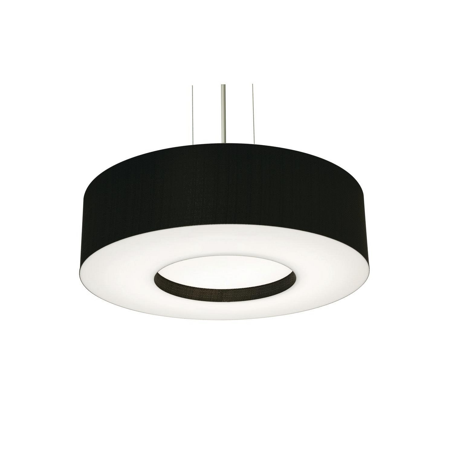 AFX Lighting - MCP1932MBSN-BK - Three Light Pendant - Montclair - Satin Nickel