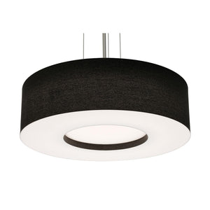 AFX Lighting - MCP2432MBSN-BK - Three Light Pendant - Montclair - Satin Nickel