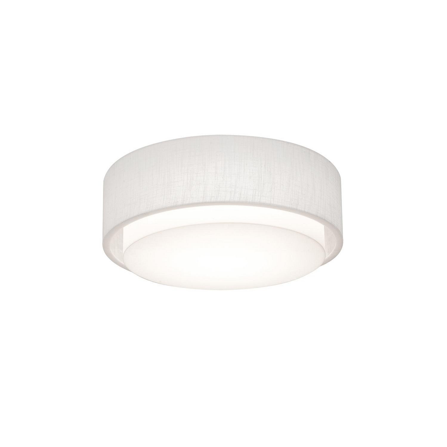 AFX Lighting - SAF1614MB-LW - Two Light Flush Mount - Sanibel - Linen White