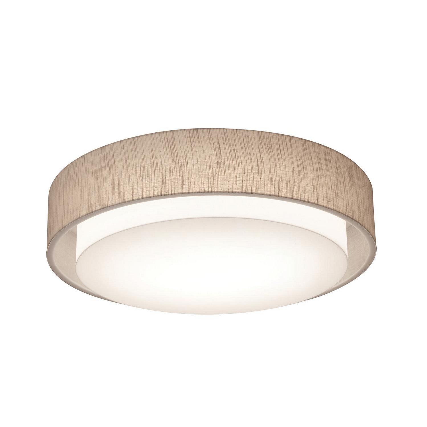 AFX Lighting - SAF2332MB-JT - Three Light Flush Mount - Sanibel - Jute