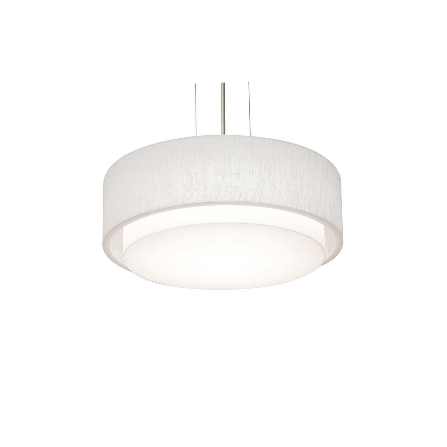 AFX Lighting - SAP1614MBSN-LW - Two Light Pendant - Sanibel - Satin Nickel