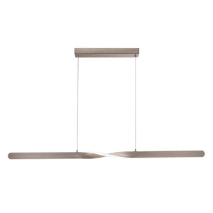 AFX Lighting - TWTP48L30D1SN - LED Pendant - Twist - Satin Nickel