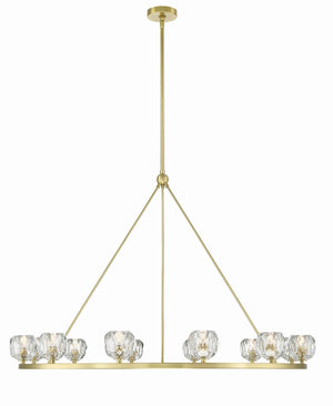 Crystorama - ARA-10266-SB - LED Chandelier - Aragon - Soft Brass