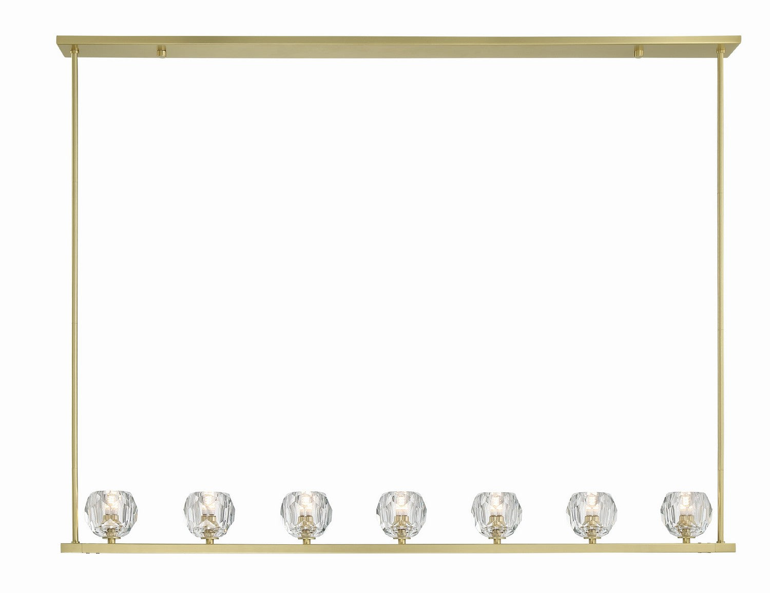 Crystorama - ARA-10267-SB - LED Chandelier - Aragon - Soft Brass