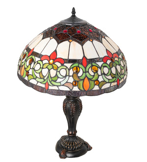 Meyda Tiffany - 256646 - Two Light Table Lamp - Creole - Mahogany Bronze