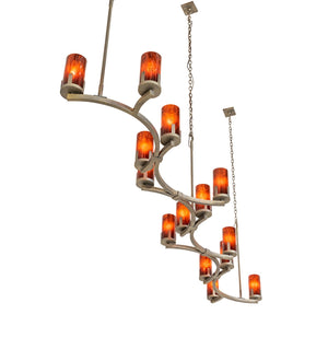 Meyda Tiffany - 256730 - 14 Light Chandelier - Cero - Painted Antique Brass