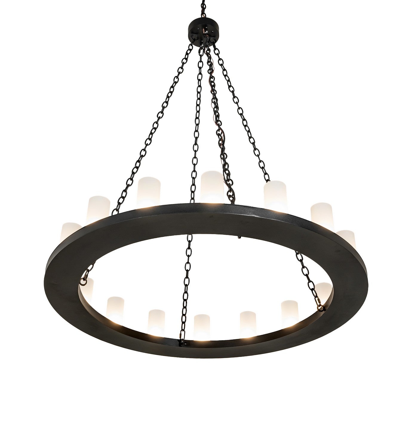 Meyda Tiffany - 258646 - 16 Light Chandelier - Loxley - Textured Black