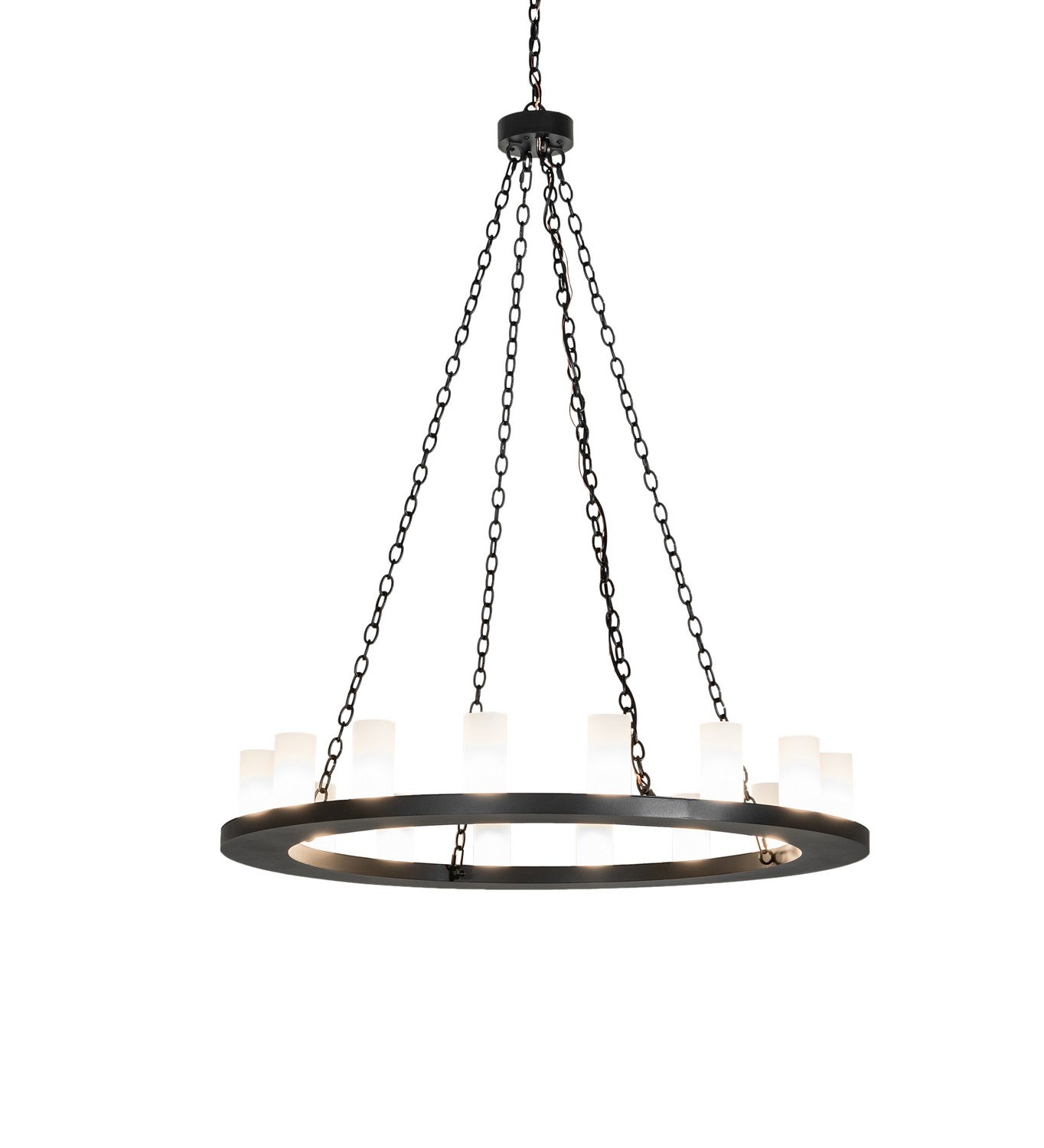 Meyda Tiffany - 258646 - 16 Light Chandelier - Loxley - Textured Black