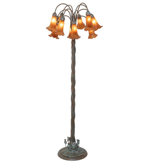 Meyda Tiffany - 262114 - 12 Light Floor Lamp - Amber - Bronze