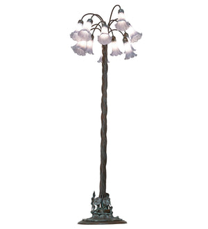 Meyda Tiffany - 262121 - 12 Light Floor Lamp - Gray - Bronze