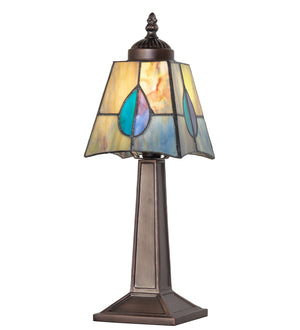 Meyda Tiffany - 262781 - One Light Mini Lamp - Mackintosh Leaf