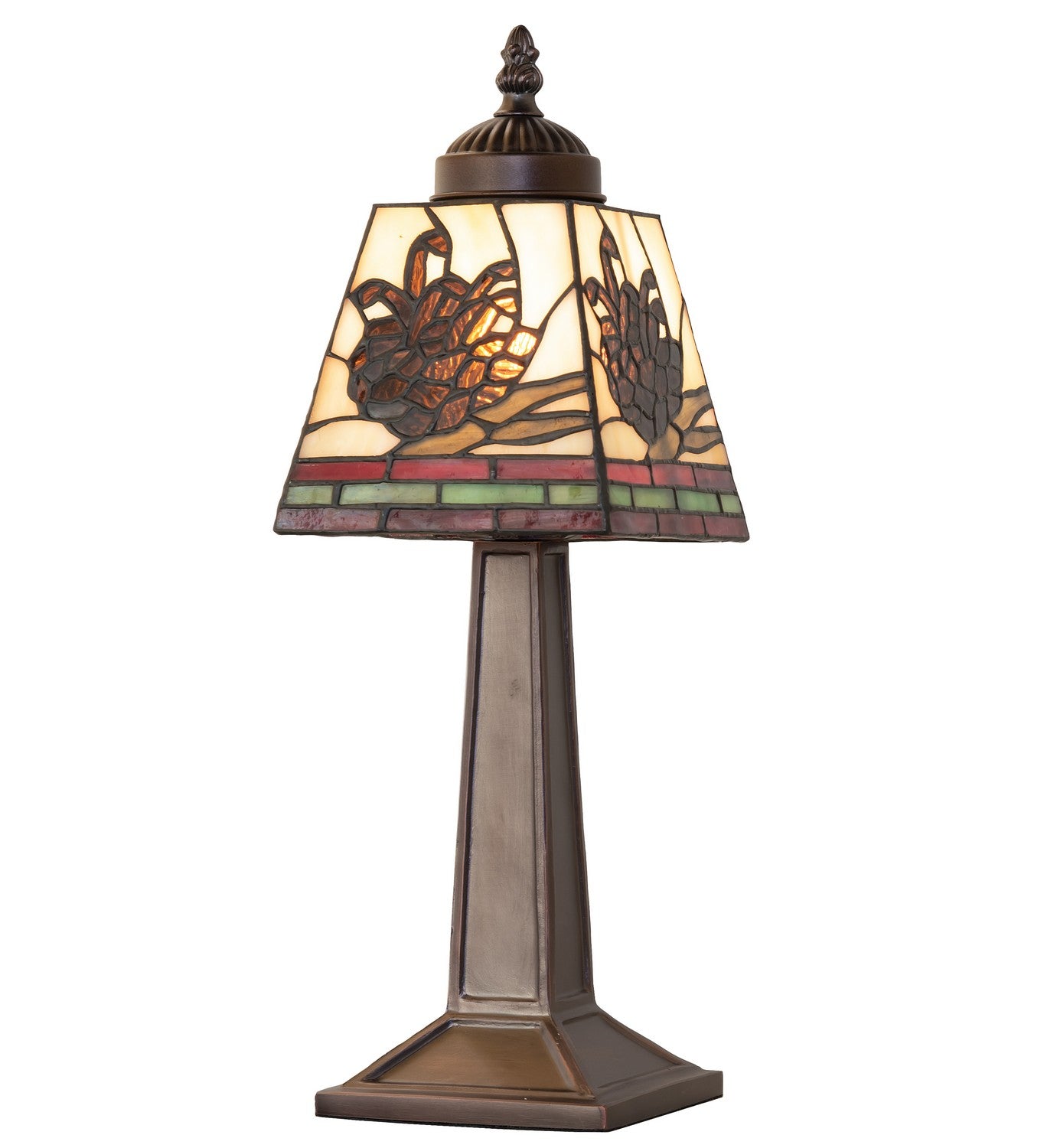 Meyda Tiffany - 262792 - One Light Mini Lamp - Pinecone