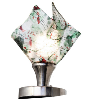 Meyda Tiffany - 262876 - One Light Accent Lamp - Tossed Salad - Nickel