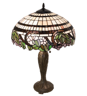 Meyda Tiffany - 263202 - Two Light Table Lamp - Handel Grapevine