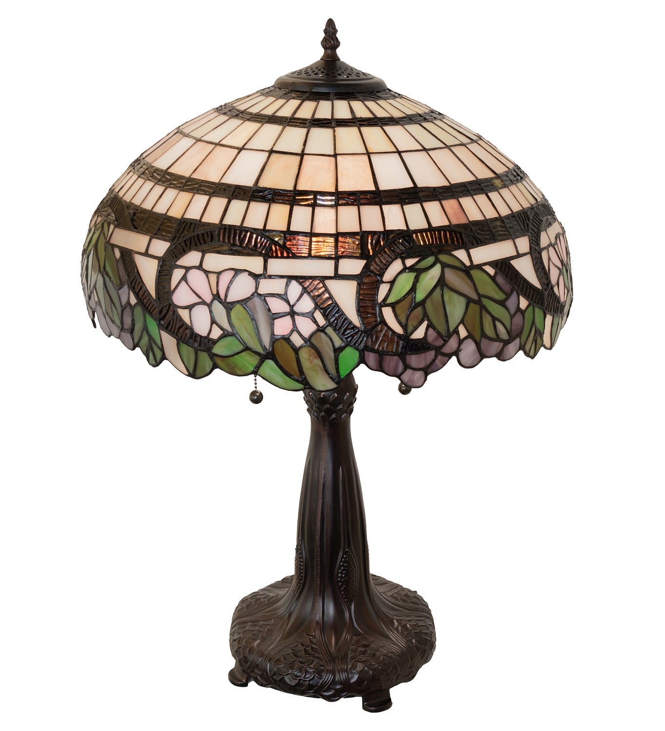 Meyda Tiffany - 263212 - Two Light Table Lamp - Handel Grapevine