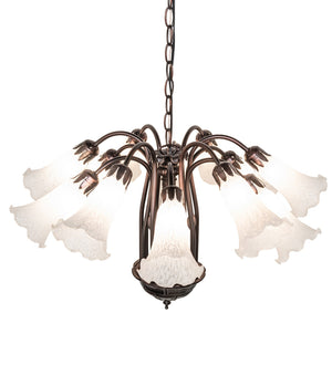 Meyda Tiffany - 32216 - 12 Light Chandelier - White