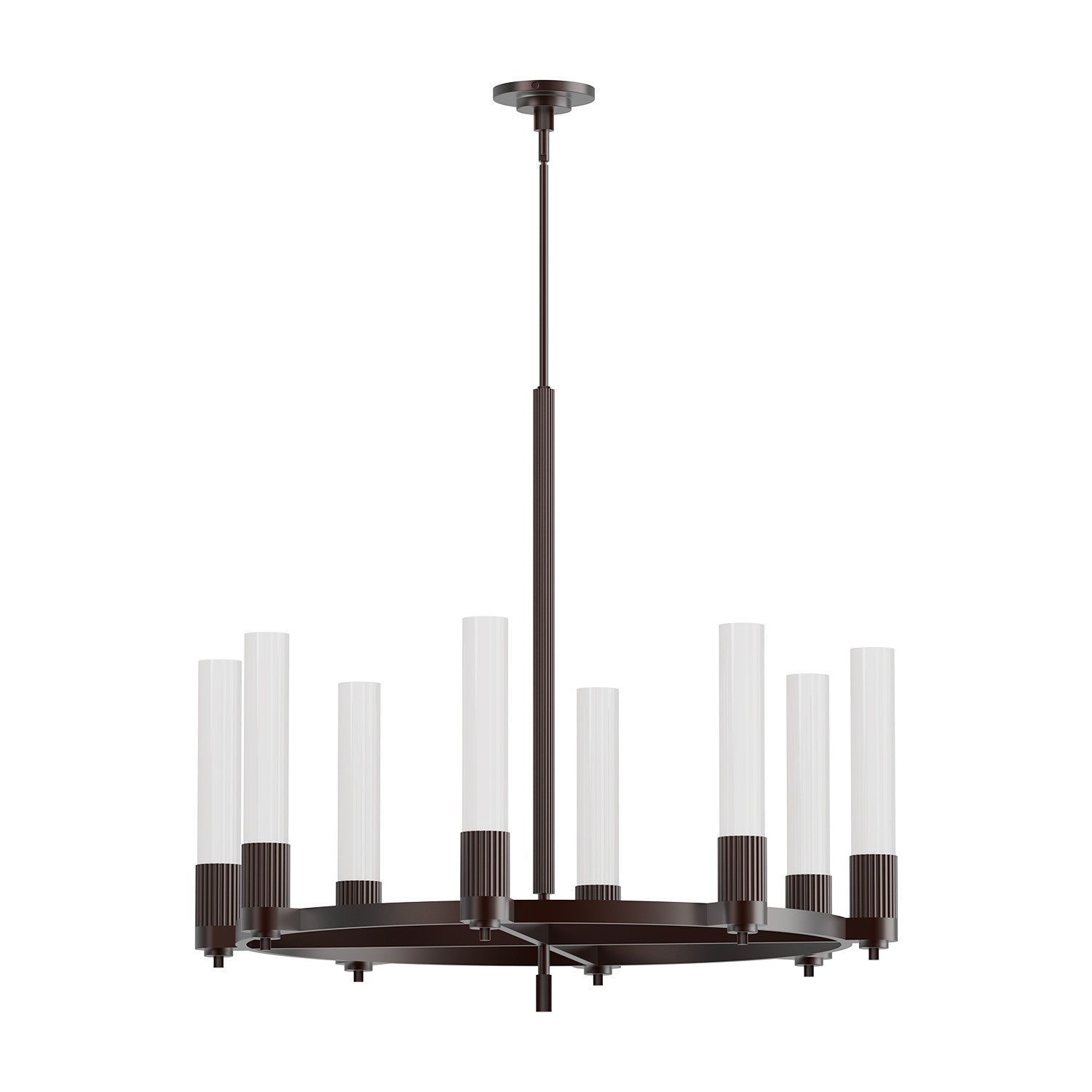 Alora - CH416108WB - Eight Light Chandelier - Rue - Warm Bronze