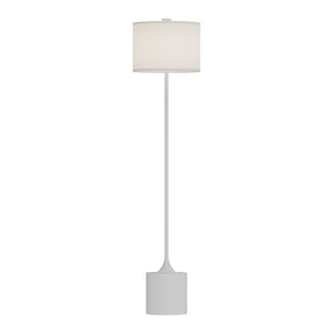 Alora - FL418761WHIL - One Light Floor Lamp - Issa - White/Ivory Linen