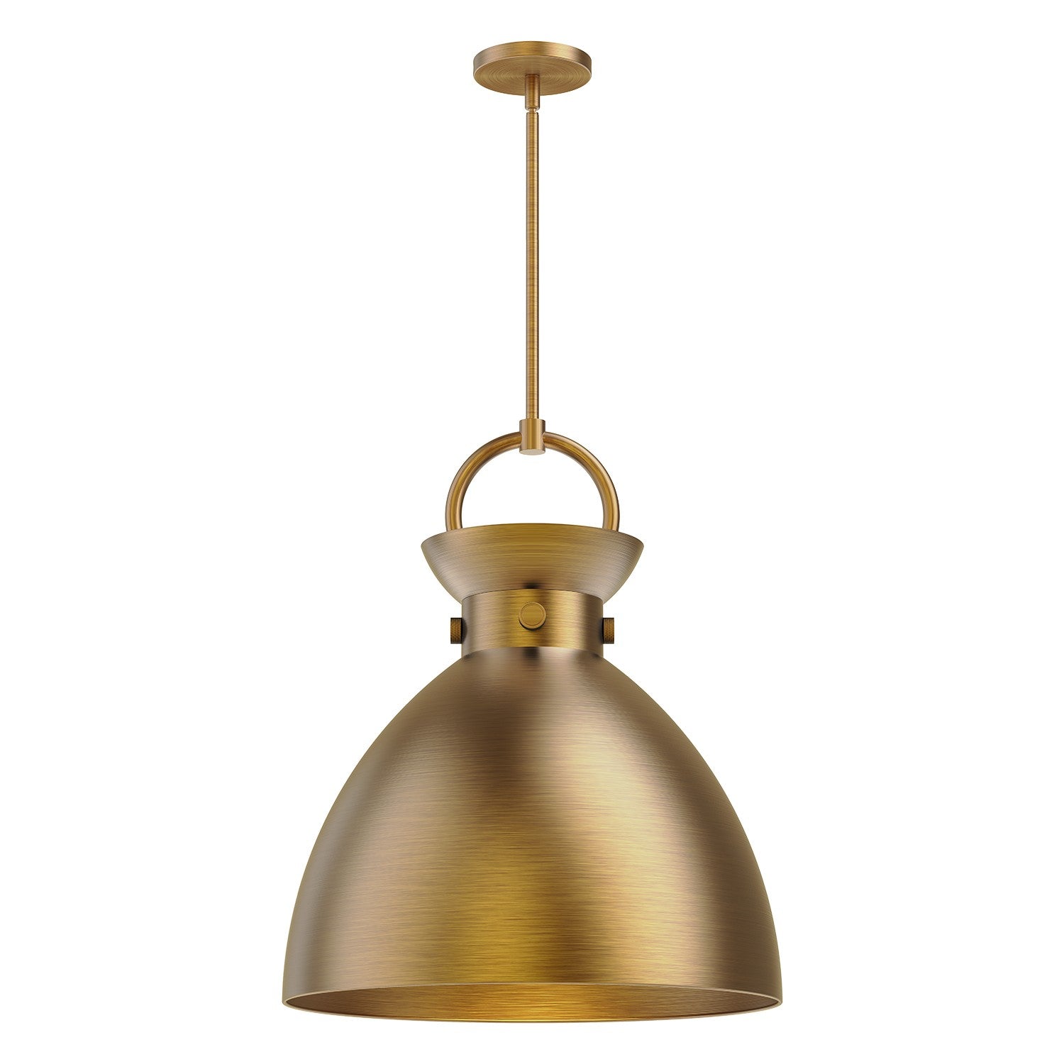 Alora - PD411318AG - One Light Pendant - Waldo - Aged Gold