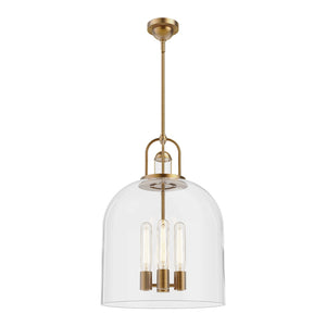 Alora - PD461104AG - Four Light Pendant - Lancaster - Aged Gold