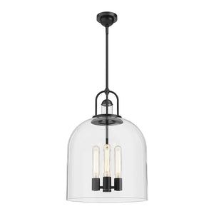 Alora - PD461104MB - Four Light Pendant - Lancaster - Matte Black