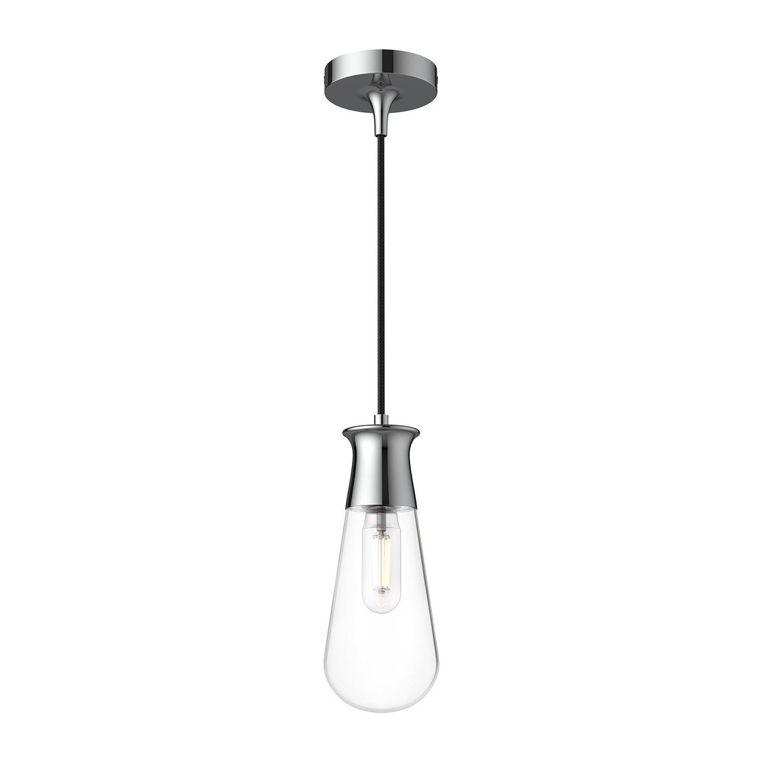 Alora - PD464001CH - One Light Pendant - Marcel - Chrome