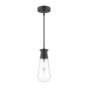 Alora - PD464001MB - One Light Pendant - Marcel - Matte Black