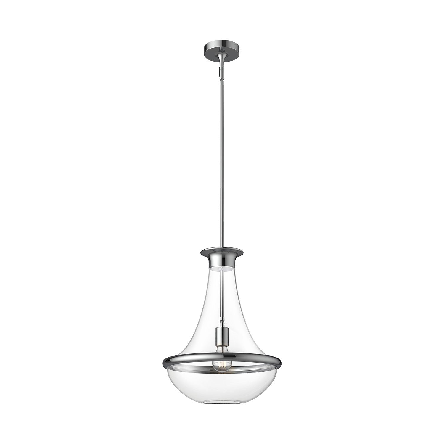 Alora - PD464014CH - One Light Pendant - Marcel - Chrome