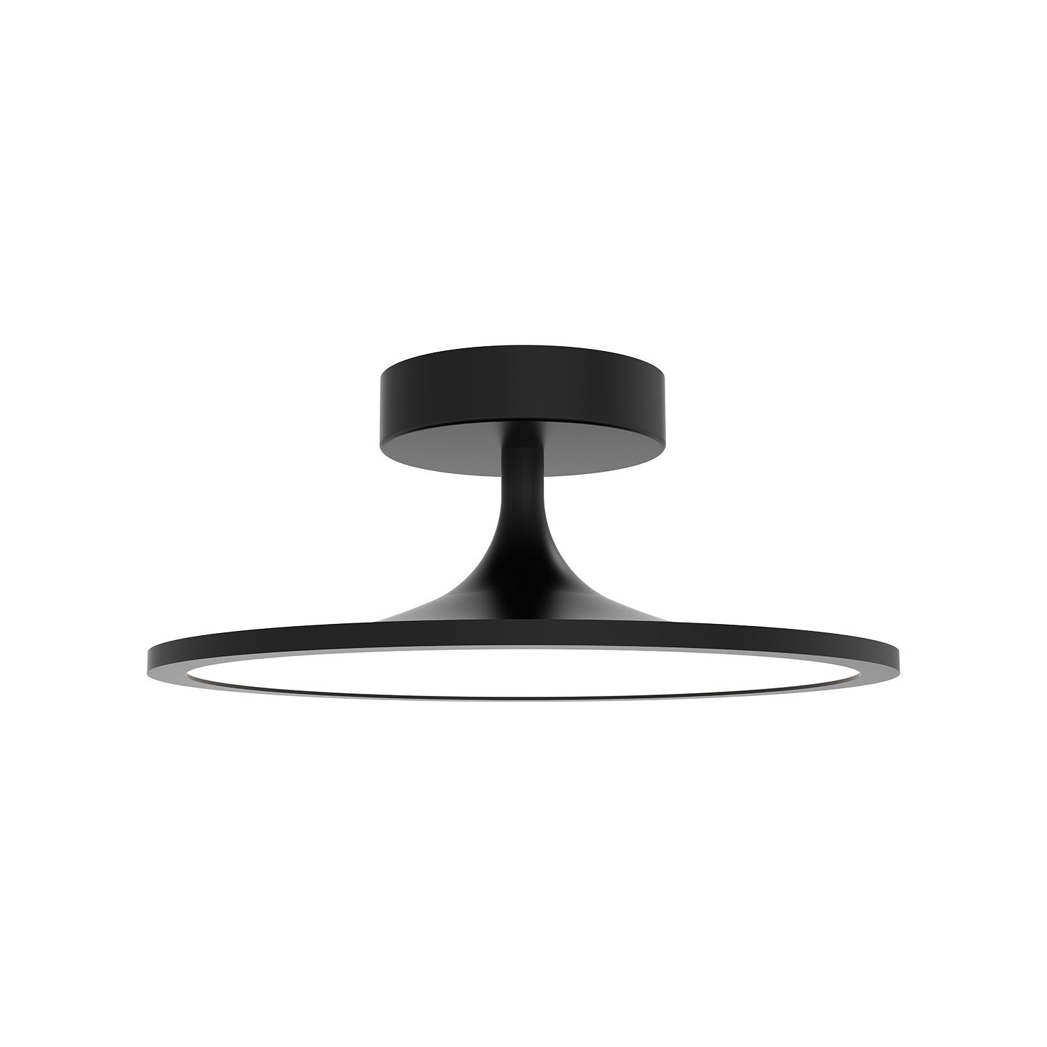 Alora - SF418012MB - LED Semi Flush Mount - Issa - Matte Black