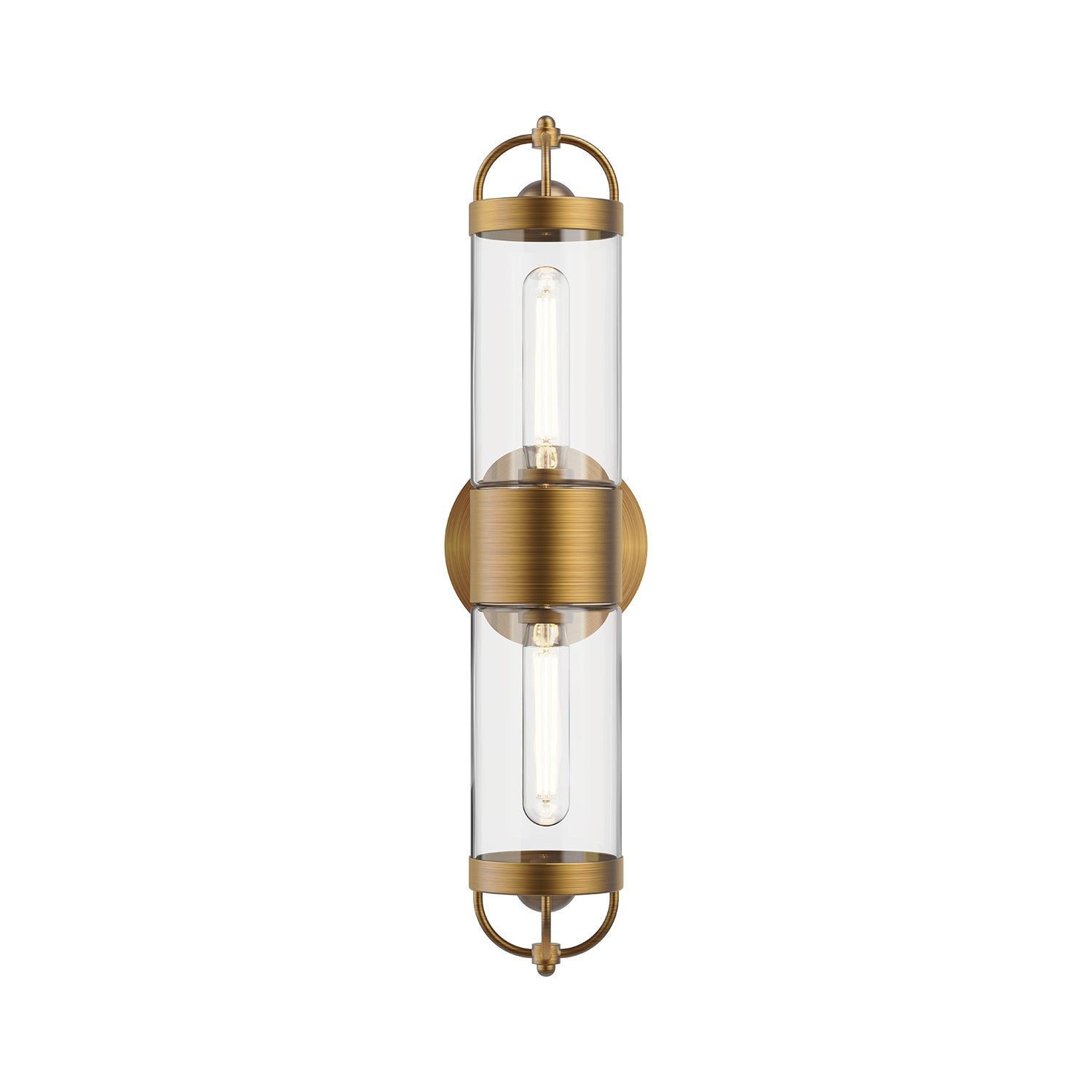 Alora - WV461102AG - Two Light Wall Sconce - Lancaster - Aged Gold