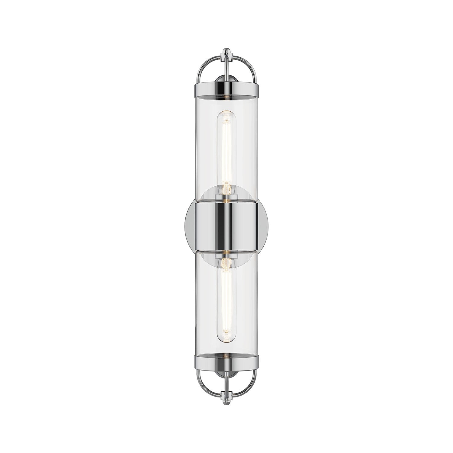 Alora - WV461102CH - Two Light Wall Sconce - Lancaster - Chrome